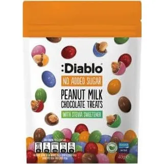 Diablo Zuckerfreie Schokodragees, 40 g