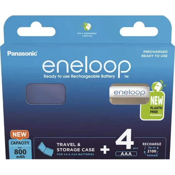Panasonic eneloop AAA 800 mAh, 4er-Pack