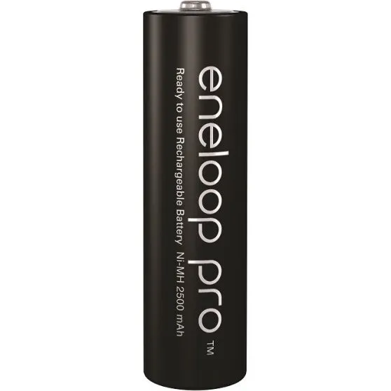 Panasonic eneloop Pro Akku AA 2500mAh 4er-Blister schwarz