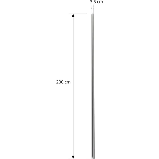 Lindby Linaro Stromschiene 2 m, Weiß, 1-Phasen-System