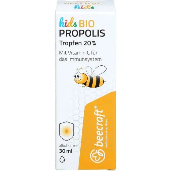 BEECRAFT KIDS Propolis Bio Tropfen 20% + Vit.C 30 ml