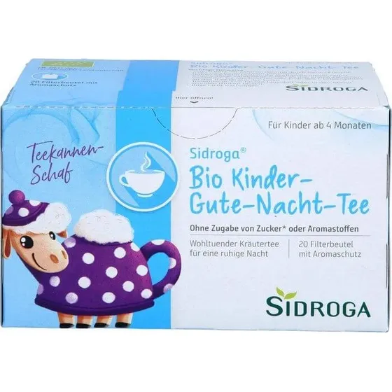 SIDROGA Bio Kinder-Gute-Nacht-Tee 30g Filterbeutel
