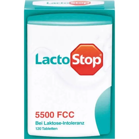 LACTOSTOP 5.500 FCC Tabletten (120 Stück) von MIBE GmbH