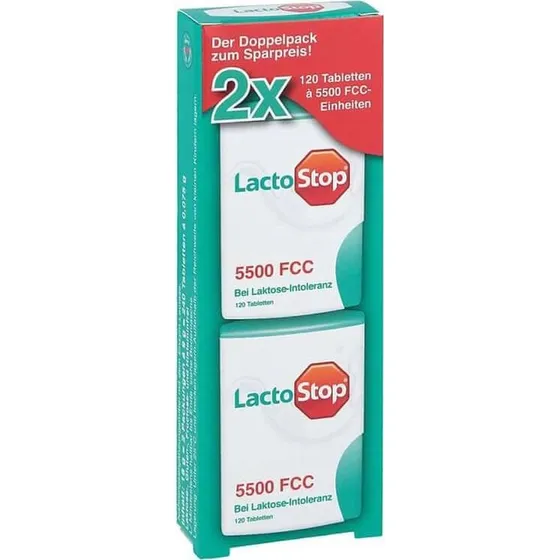 Klickspend Lactostop 5.500 FCC Tabletten, 2x120 Stück