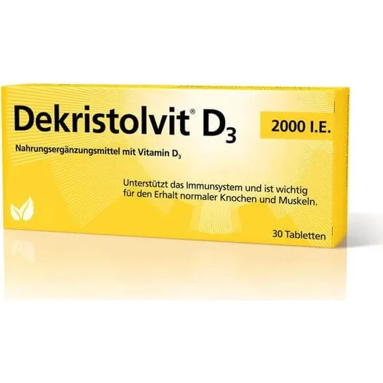 Trommsdorff DEKRISTOLVIT D3 2000 I.E. Tabletten (30 Stück)