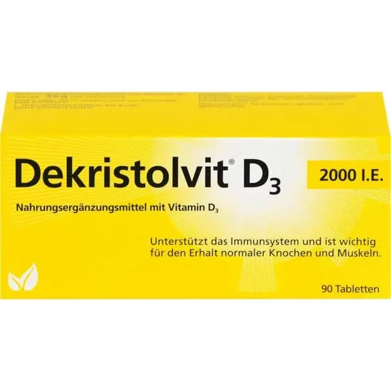 Trommsdorff DEKRISTOLVIT D3 2000 I.E. Tabletten 90 Stück