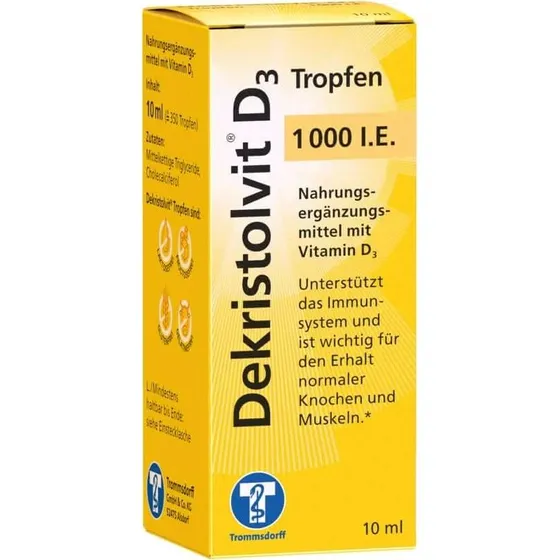 Dekristolvit D3 1.000 I.E. Vitamin D Tropfen, 10 ml