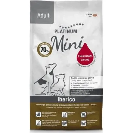 Platinum Trockenfutter Iberico Mini Adult Dog, 900g