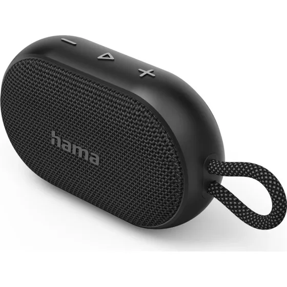 Hama Buddy 3.0 Bluetooth-Lautsprecher, 6 W, IPX7, schwarz