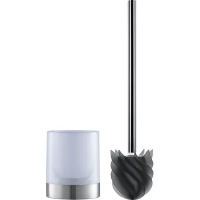 Loomaid Höhle der Löwen WC-Bürste Silikonkopf schwarz