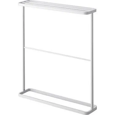 Yamazaki Tower Handtuchhalter Weiß, 65 x 15 x 75 cm