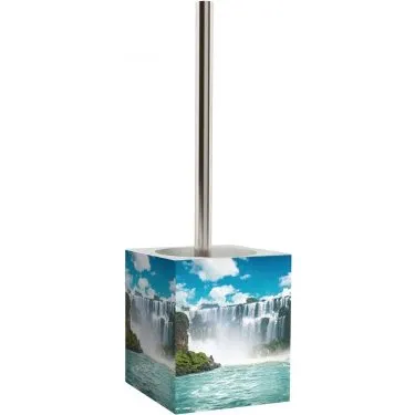 Sanilo WC-Bürste Wasserfall, Edelstahl, auswechselbarer Kopf