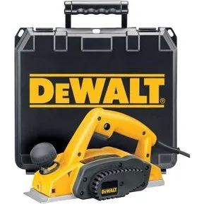 DeWalt DW680K Elektrohobel 600 W, 2,5 mm Tiefe im Koffer