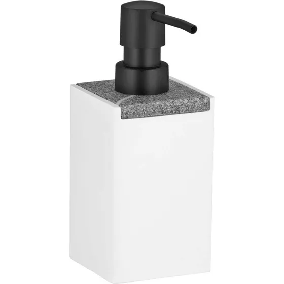 Kela Seifenspender Cube CUBE Weiß 0,3 L