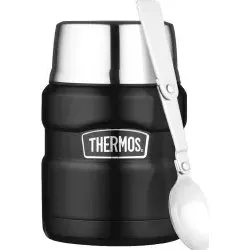 Thermos Steel Thermos King 0,5 L matt schwarz