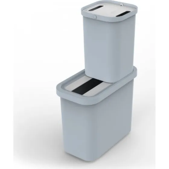 Joseph & Joseph GoRecycle 2-Fach-Mülleimer 14/32 L hellblau