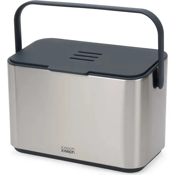 Joseph Joseph Collect Edelstahl 4L Abfallbehlter
