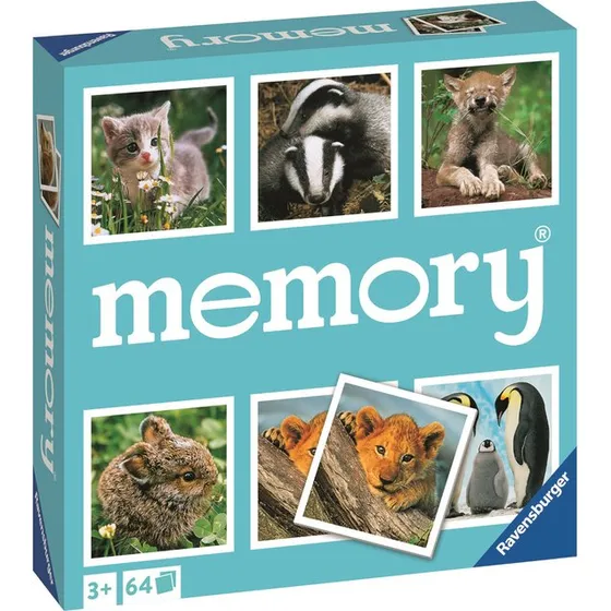 Ravensburger memory® Tierkinder, ab 3 Jahren