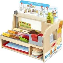 Melissa & Doug Holz-Sandwichladen mit 56 Teilen