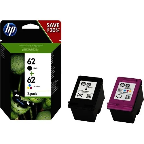HP 62 Original Multipack Schwarz + Color (N9J71AE)