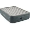 Intex 64126ND Queen Essential Rest Luftbett Grau 203x152x46cm