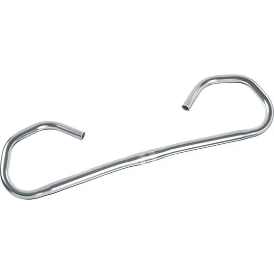 Humpert Hornbar Comfort Alu Lenker 25,4 mm, 565 mm, 0°, silber