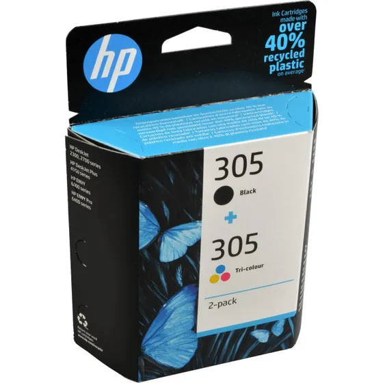 HP 305 Multipack Tintenpatronen 4‑farbig (CMYK) – 6ZD17AE