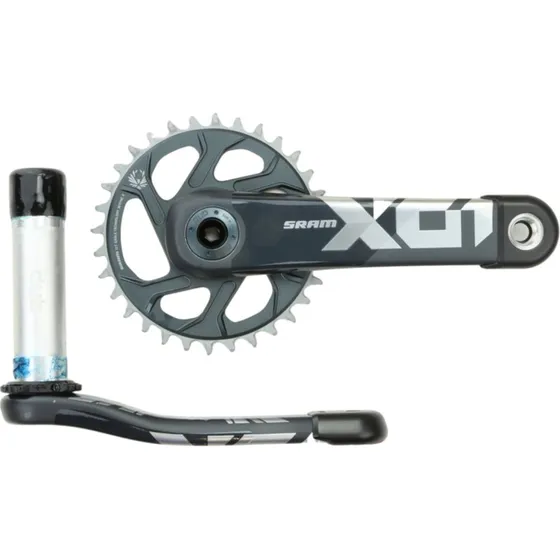 SRAM X01 Eagle DUB Kurbel 32T 175mm Boost Rot
