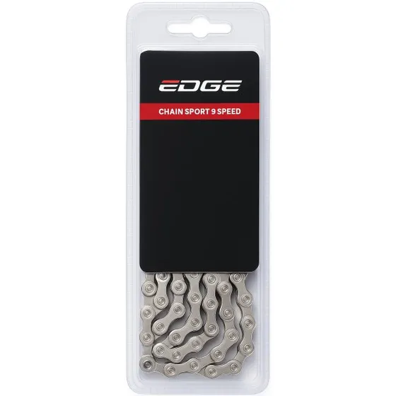 Edge Sporty Fahrradkette 9F Silber