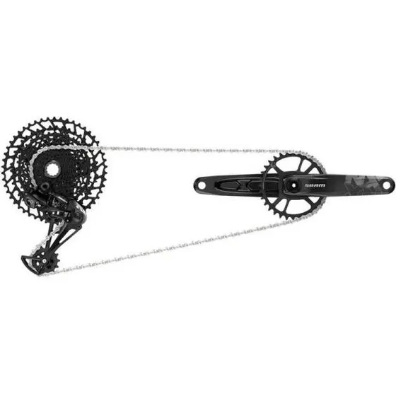 SRAM NX Eagle DUB 12f 175mm 32Z Schwarz
