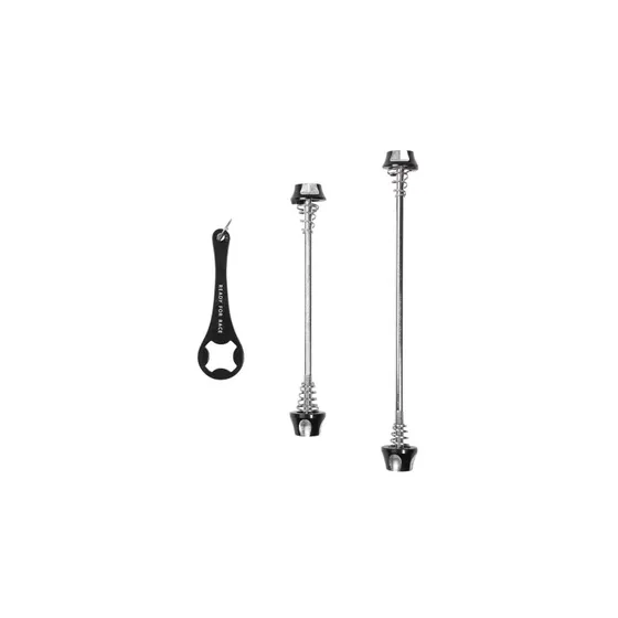 RFR Spannachsen Set mit Diebstahlschutz schwarz