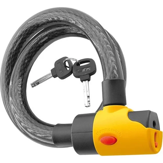 Safety 16mm Kettenschloss mit 90dB Alarm für Fahrräder