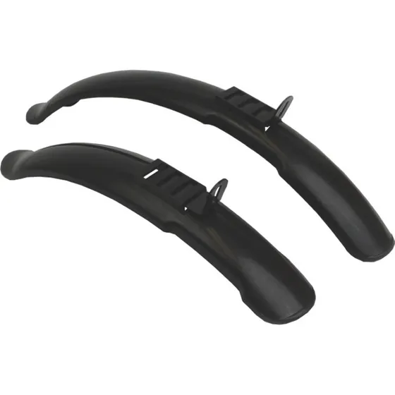 Author AXP-65 Kinder Fahrrad Schutzblech Set 20-24 Zoll schwarz