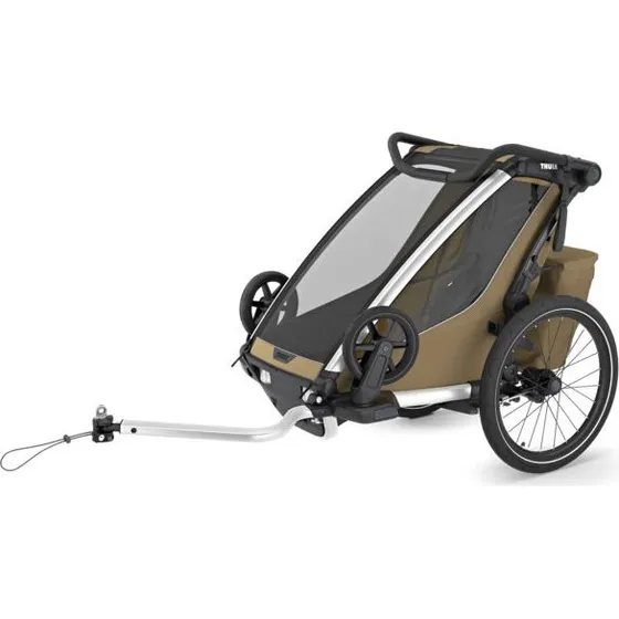Thule Chariot Cross 2 Einsitzer Fahrradanhnger Khaki