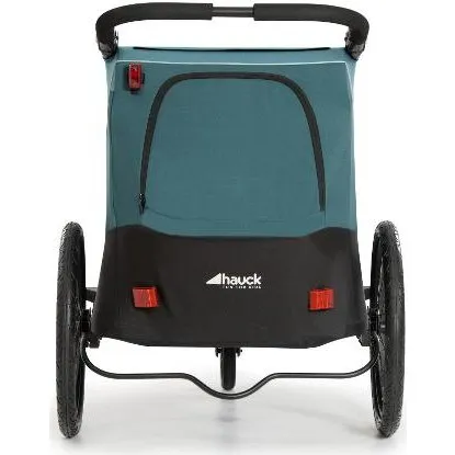 Hauck Dryk Duo 2in1 Fahrradanhänger & Buggy Ocean Green