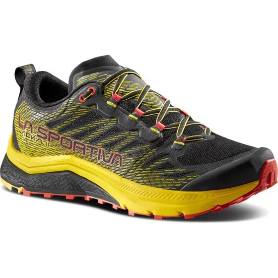 La Sportiva Jackal II Trailrunning-Schuhe Black Yellow 42