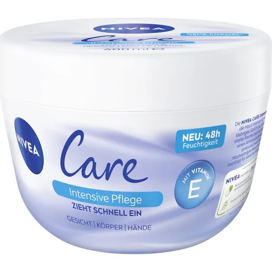 Nivea Care Intensive Pflege Creme 400 ml für Gesicht & Körper