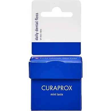 Curaprox DF 850 Zahnseide 50m Minz, 1 St