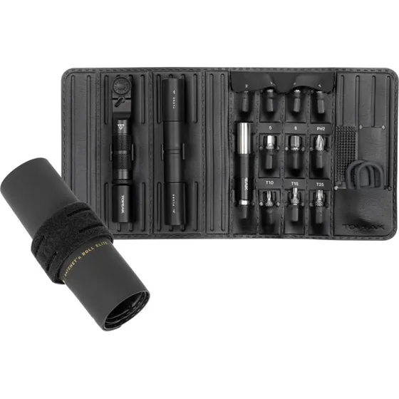 Topeak Ratchet'n Roll Elite Werkzeugset 15 Funktionen Schwarz