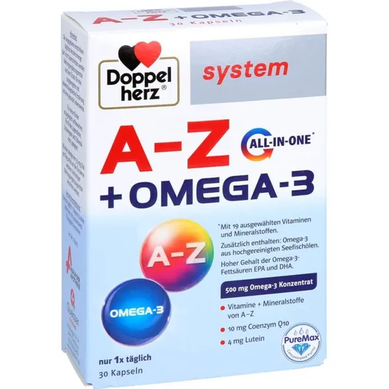 Doppelherz A-Z+Omega-3 30 Kapseln