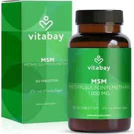 Vitabay MSM 1000 mg 365 Tabletten