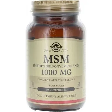 Solgar MSM 1000 mg, 60 Tabletten