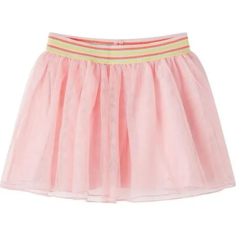 Mia & Lina Kinderrock mit Tüll Hellrosa, Größe 104