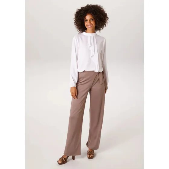 Aniston CASUAL Langarmbluse mit Volant