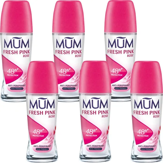 Mum Fresh Pink Rose 48h+ Antitranspirant Roll-On 50ml