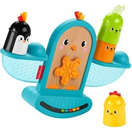 Fisher-Price Aktivitätszentrum Tiere Fuchs Hase Pinguin Mehrfarbig