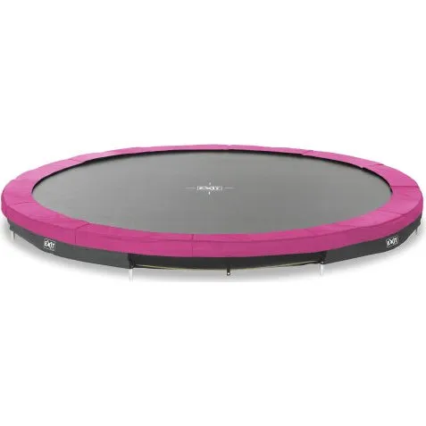 EXIT Silhouette sports Bodentrampolin ø366 cm rosa