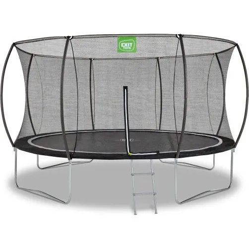 EXIT Black Edition Trampolin 366 cm schwarz