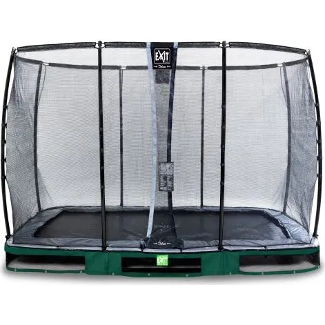 EXIT Elegant Premium Inground-Trampolin 214x366cm grün