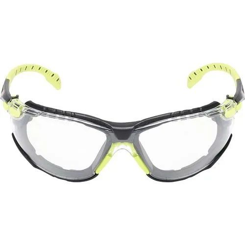 3M Solus 1000 Schutzbrille grün-schwarz mit Antibeschlag-Beschichtung